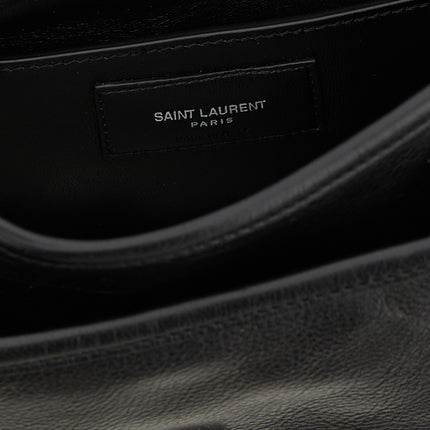 Saint Laurent Black Calfskin Crossbody Bag Saint Laurent