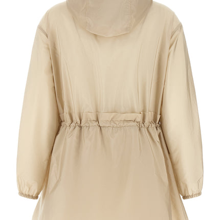 Moncler Beige Polyamide Shell Jacket Moncler