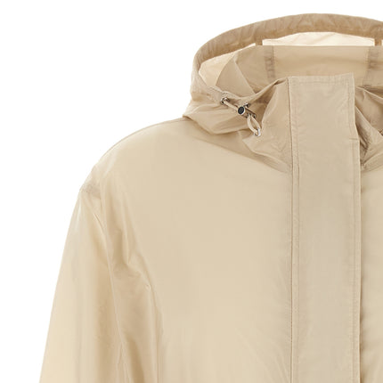 Moncler Beige Polyamide Shell Jacket Moncler
