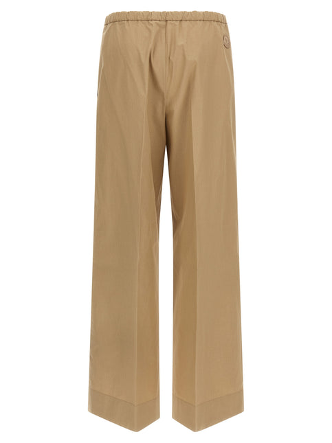 Moncler Beige Cotton Casual Pants Moncler