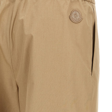 Moncler Beige Cotton Casual Pants Moncler