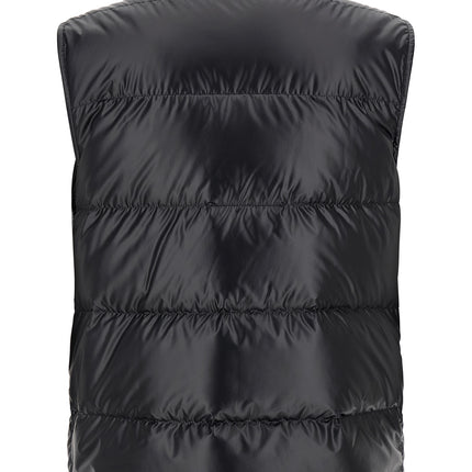 Moncler Blue Polyester Sleeveless Jacket Moncler