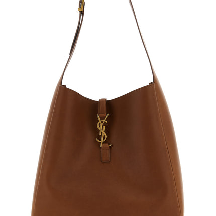 Saint Laurent Brown Calfskin Shoulder Bag Saint Laurent