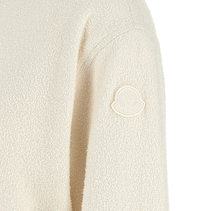 Moncler White Polyester Cardigan Moncler