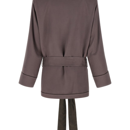 The Attico Purple Viscose Blazer The Attico