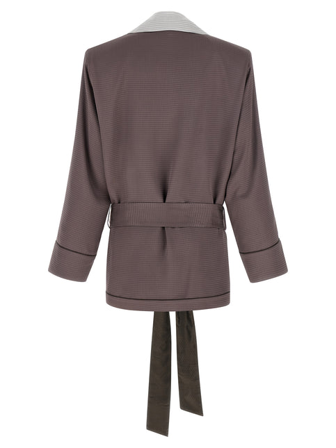 The Attico Purple Viscose Blazer The Attico