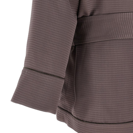 The Attico Purple Viscose Blazer The Attico