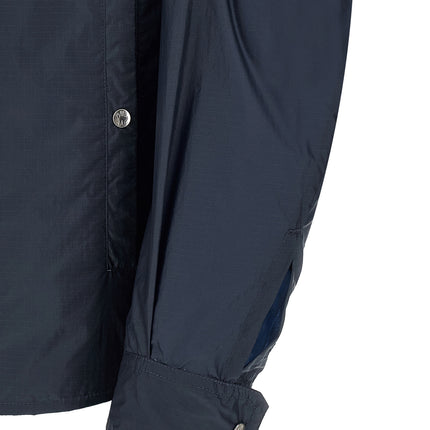 Moncler Blue Polyamide Blouse Moncler