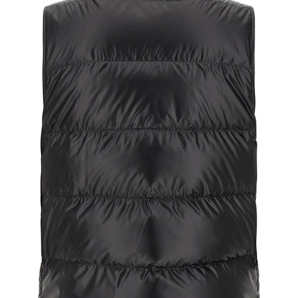 Moncler Black Polyester Sleeveless Jacket Moncler