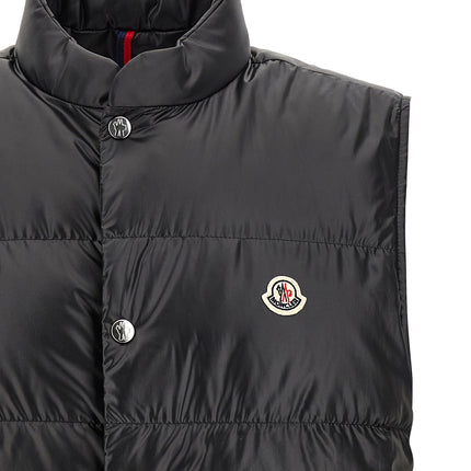 Moncler Black Polyester Sleeveless Jacket Moncler