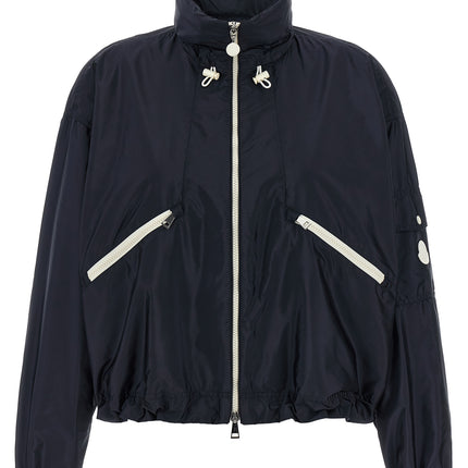 Moncler Blue Polyamide Shell Jacket Moncler