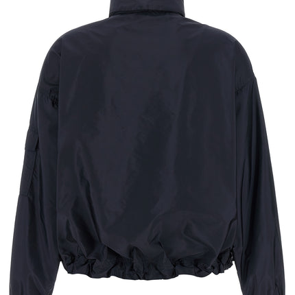 Moncler Blue Polyamide Shell Jacket Moncler