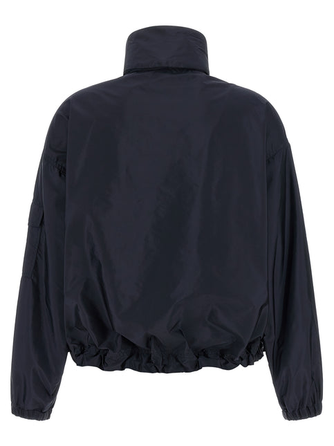 Moncler Blue Polyamide Shell Jacket Moncler
