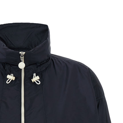 Moncler Blue Polyamide Shell Jacket Moncler
