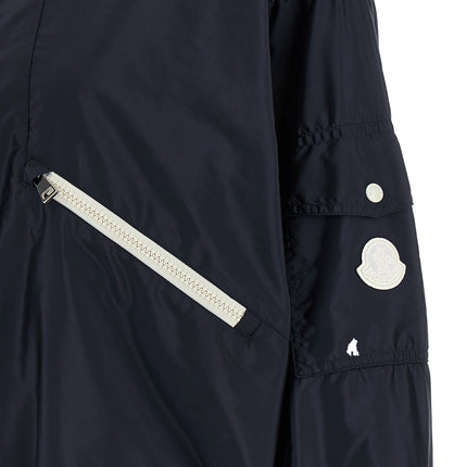Moncler Blue Polyamide Shell Jacket Moncler