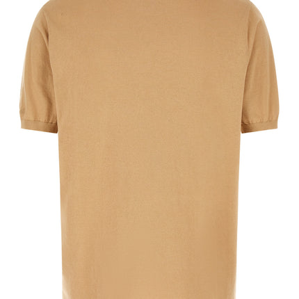 MC2 Saint Barth Beige Cotton Polo Shirt MC2 Saint Barth