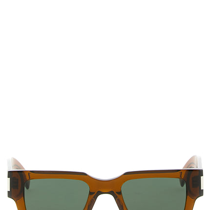 Saint Laurent Brown Acetate Sunglasses Saint Laurent