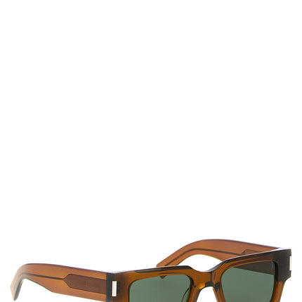 Saint Laurent Brown Acetate Sunglasses Saint Laurent