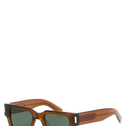 Saint Laurent Brown Acetate Sunglasses Saint Laurent