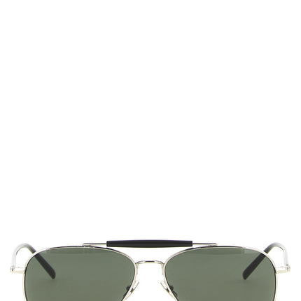 Saint Laurent Silver Acetate Sunglasses Saint Laurent