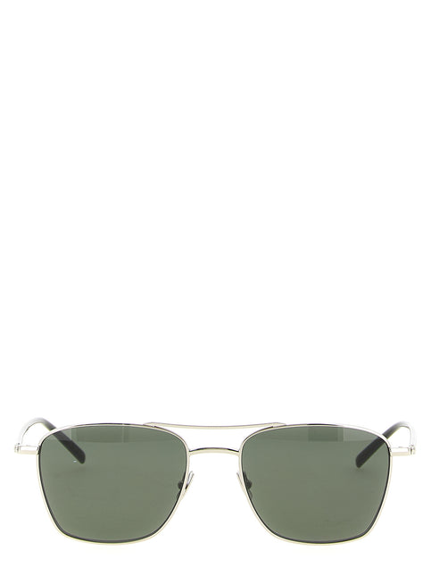 Saint Laurent Silver Acetate Sunglasses Saint Laurent