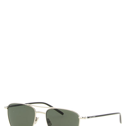 Saint Laurent Silver Acetate Sunglasses Saint Laurent