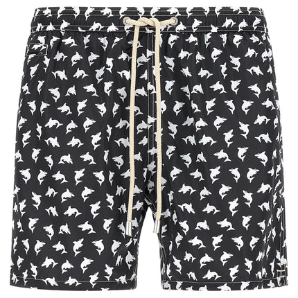 MC2 Saint Barth Bicolor Polyester Swim Shorts MC2 Saint Barth