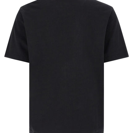 Maison Kitsuné Black Cotton T-Shirt Maison Kitsuné