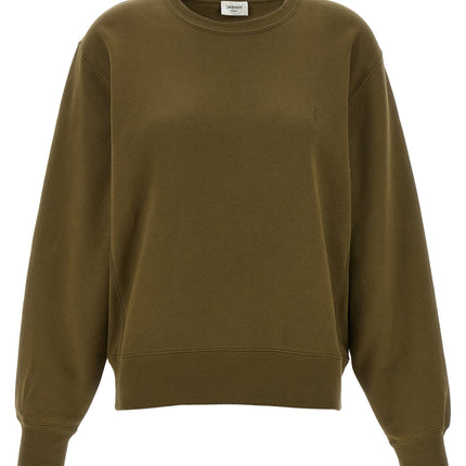Saint Laurent Bicolor Cotton Sweatshirt Saint Laurent