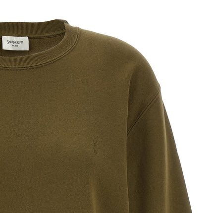 Saint Laurent Bicolor Cotton Sweatshirt Saint Laurent