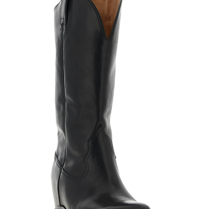 Maison Margiela Black Bovine Leather Over The Knee Maison Margiela
