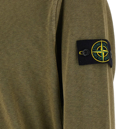 Stone Island Bicolor Cotton Sweatshirt Stone Island