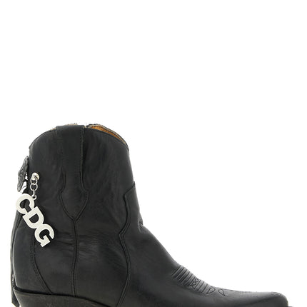 Comme Des Garçons Black Cowhide Chelsea Boots Comme Des Garçons