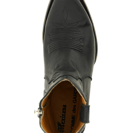 Comme Des Garçons Black Cowhide Chelsea Boots Comme Des Garçons