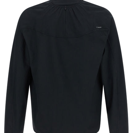 SATISFY Black Polyester Blouse SATISFY