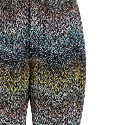 Missoni Multicolor Viscose Flared Pants Missoni