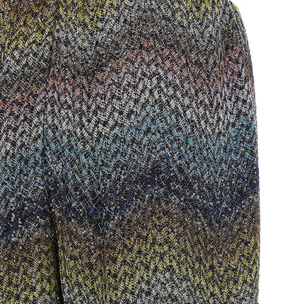 Missoni Multicolor Viscose Flared Pants Missoni