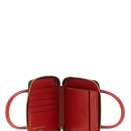 Comme Des Garçons Multicolor Cowhide Cardholder Comme Des Garçons