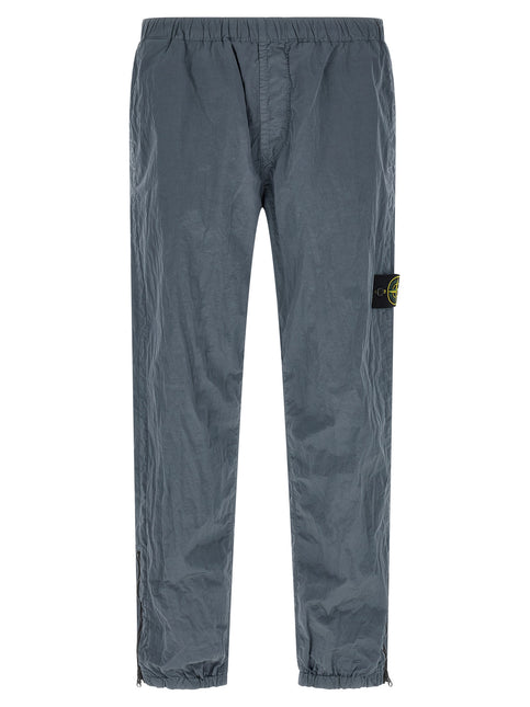 Stone Island Blue Polyamide Joggers (Workout Pants) Stone Island