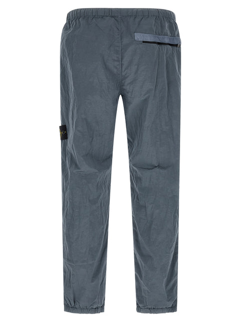 Stone Island Blue Polyamide Joggers (Workout Pants) Stone Island