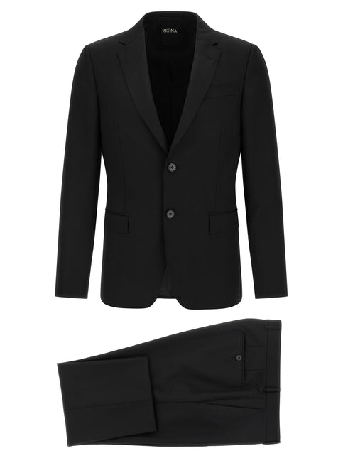 ZEGNA Black Wool Blazer ZEGNA