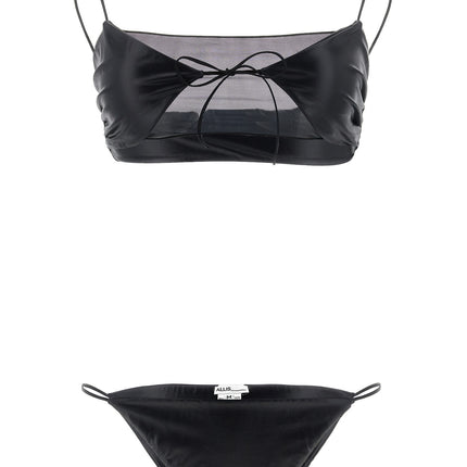 ALLIS Black Polyester Bikini ALLIS