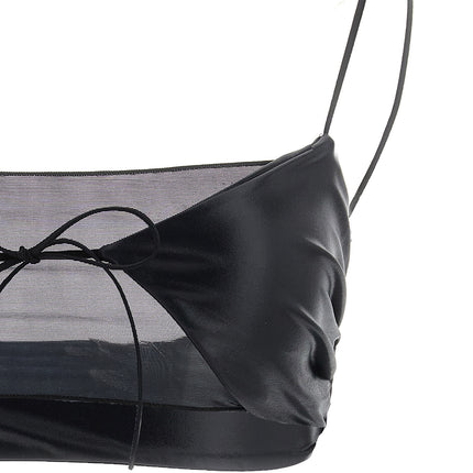 ALLIS Black Polyester Bikini ALLIS