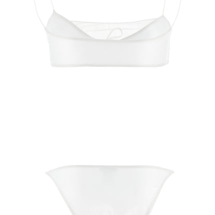ALLIS White Polyester Bikini ALLIS