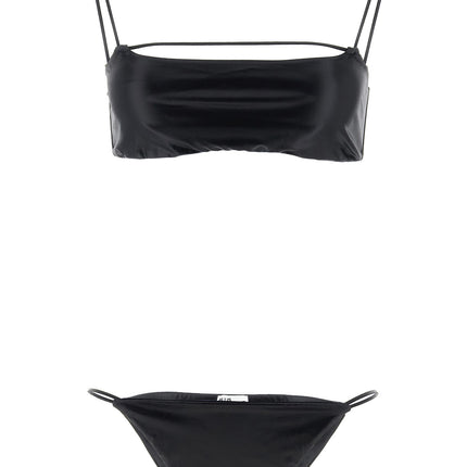 ALLIS Black Polyester Bikini ALLIS