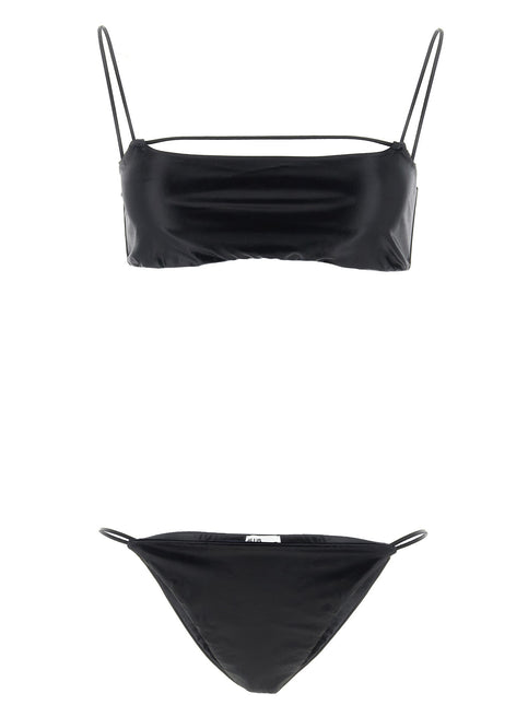 ALLIS Black Polyester Bikini ALLIS