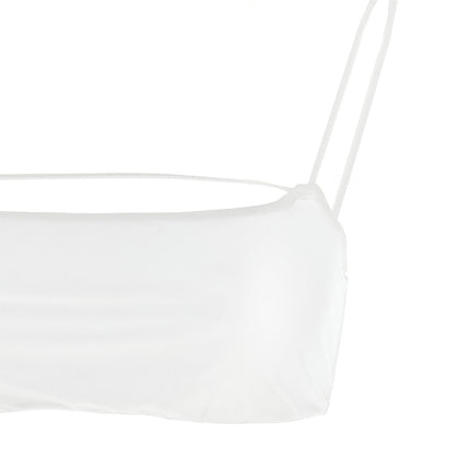 ALLIS White Polyester Bikini ALLIS