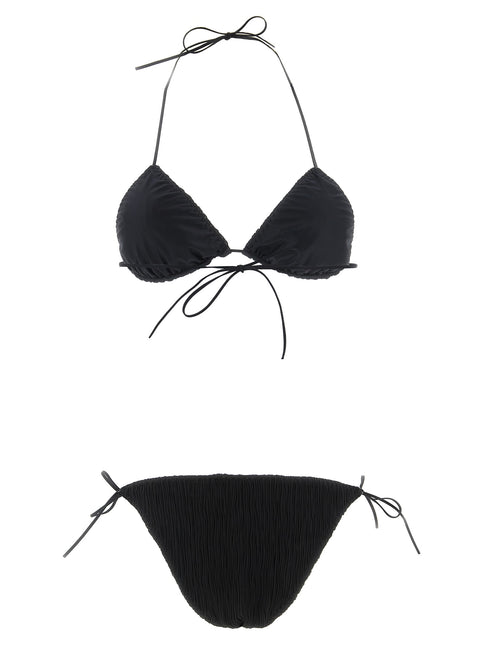 ALLIS Black Polyester Bikini ALLIS