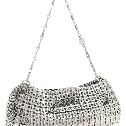 Paco Rabanne Silver Brass Clutch Bag Paco Rabanne
