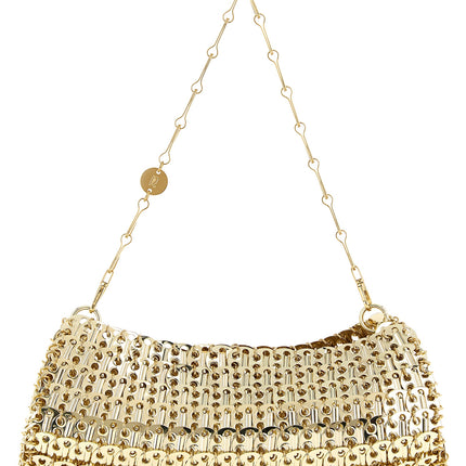 Paco Rabanne Gold Brass Clutch Bag Paco Rabanne